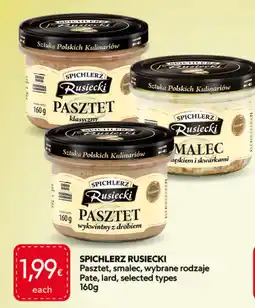 Food Plus Spichlerz rusiecki pasztet, smalec, wybrane rodzaje aanbieding