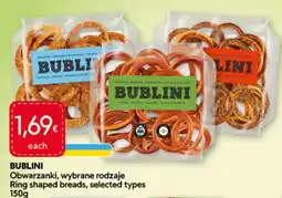 Food Plus Bublini Obwarzanki, wybrane rodzaje aanbieding