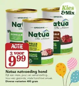 Dierspecialist Natua Natvoeding Hond aanbieding