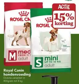 Dierspecialist Royal Canin hondenvoeding aanbieding