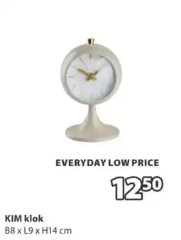 Jysk KIM klok aanbieding