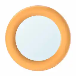IKEA HumlesjÖn Spiegel met zuignap, oranje aanbieding