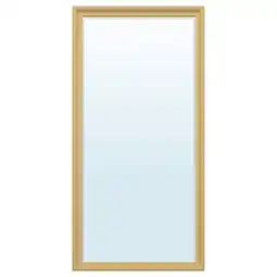 IKEA Pingstsyren spiegel, goud, rechthoekig, grenen frame, wand decor aanbieding