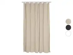 Lidl LIVARNO Seersucker douchegordijn, 180 x 200 cm aanbieding
