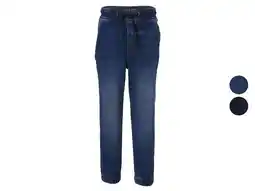 Lidl LUPILU Kinder thermo denim jogger aanbieding