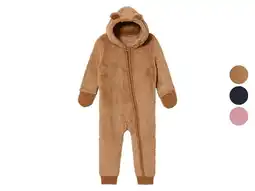 Lidl LUPILU Baby fleece onesie aanbieding