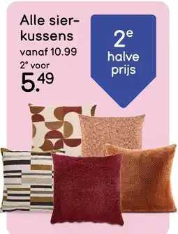 Leen Bakker Alle sierkussens aanbieding