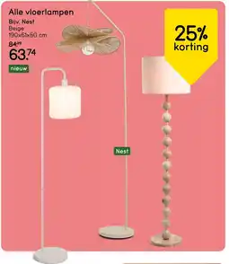 Leen Bakker Alle vloerlampen aanbieding