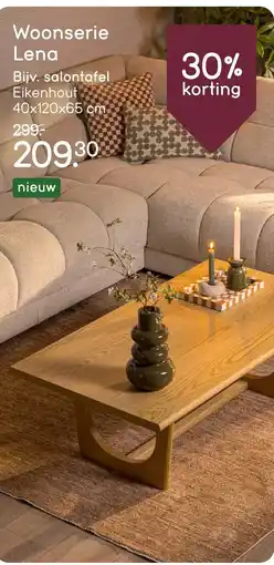 Leen Bakker Woonserie Lena aanbieding