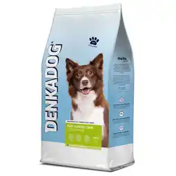 Pets Place Denkadog Pup Junior Croc - Hondenbrokken - Rund&Kip&Vis 12,5 kg aanbieding