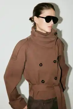 Wehkamp Mango trenchcoat - bruin aanbieding