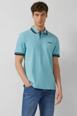 Wehkamp s.Oliver regular polo blauw aanbieding