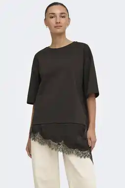 Wehkamp JDY T-shirt - bruin aanbieding