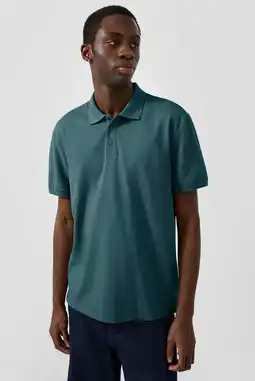 Wehkamp QS regular fit polo - petrol aanbieding