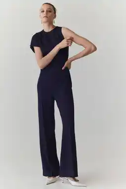 Wehkamp Mango jumpsuit - blauw aanbieding