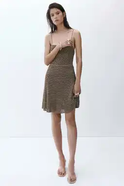 Wehkamp Mango mini jurk - goud aanbieding
