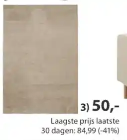 Jysk Villeple Vloerkleed aanbieding