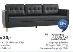 Jysk Falslev Bank aanbieding