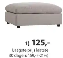 Jysk Lyby Bank Module, Chaise Longue / Poef aanbieding