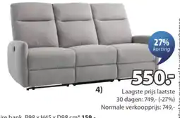 Jysk Vonsild Bank aanbieding