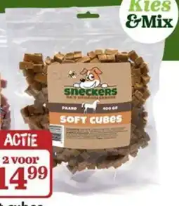 Dierspecialist Sneckers Soft Cubes aanbieding