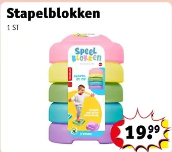 Kruidvat Stapelblokken aanbieding