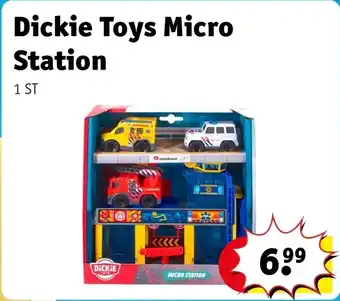 Kruidvat Dickie Toys Micro Station aanbieding