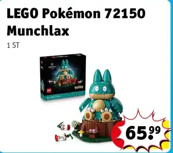 Kruidvat LEGO Pokémon 72150 Munchlax aanbieding
