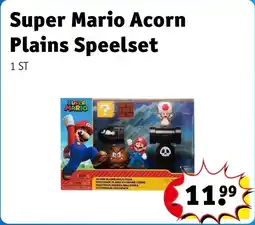 Kruidvat Super Mario Acorn Plains Speelset aanbieding