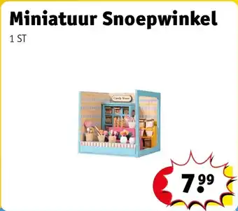 Kruidvat Miniatuur Snoepwinkel aanbieding