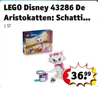 Kruidvat LEGO Disney 43286 De Aristokatten: Schattige Marie aanbieding