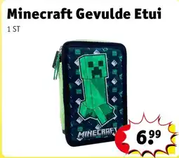 Kruidvat Minecraft Gevulde Etui aanbieding