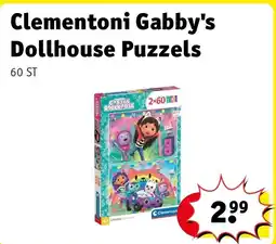 Kruidvat Clementoni Gabby's Dollhouse Puzzels aanbieding