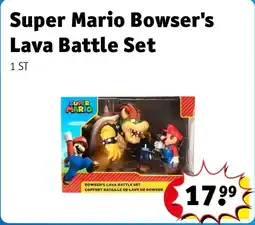 Kruidvat Super Mario Bowser's Lava Battle Set aanbieding