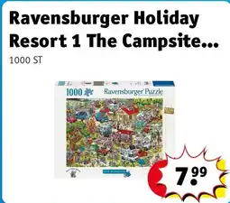 Kruidvat Ravensburger Holiday Resort 1 The Campsite Puzzel aanbieding