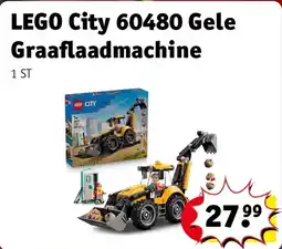 Kruidvat LEGO City 60480 Gele Graaflaadmachine aanbieding