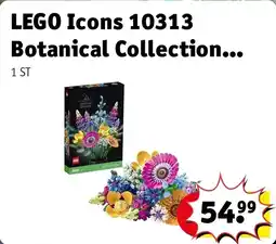 Kruidvat LEGO Icons 10313 Botanical Collection Boeket Met Wilde Bloemen aanbieding