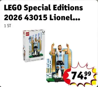 Kruidvat LEGO Special Editions 2026 43015 Lionel Messi – Voetballegende aanbieding