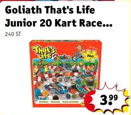 Kruidvat Goliath That's Life Junior 20 Kart Race Puzzel aanbieding