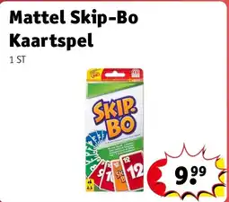 Kruidvat Mattel Skip-Bo Kaartspel aanbieding