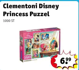 Kruidvat Clementoni Disney Princess Puzzel aanbieding