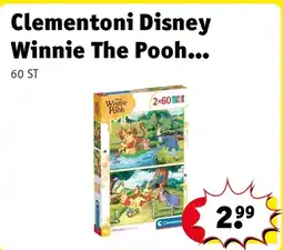 Kruidvat Clementoni Disney Winnie The Pooh Puzzels aanbieding