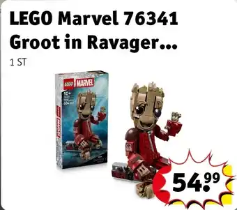 Kruidvat LEGO Marvel 76341 Groot in Ravager Jumpsuit aanbieding