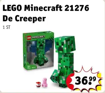 Kruidvat LEGO Minecraft 21276 De Creeper aanbieding