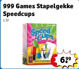 Kruidvat 999 Games Stapelgekke Speedcups aanbieding