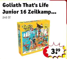 Kruidvat Goliath That's Life Junior 16 Zeilkamp Puzzel aanbieding