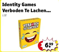 Kruidvat Identity Games Verboden Te Lachen Spel aanbieding