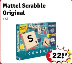 Kruidvat Mattel Scrabble Original aanbieding