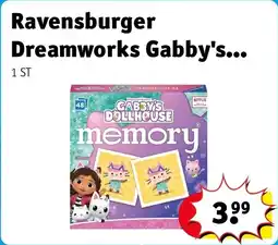 Kruidvat Ravensburger Dreamworks Gabby's Dollhouse Memory aanbieding