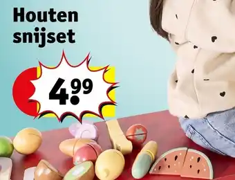 Kruidvat Houten snijset aanbieding